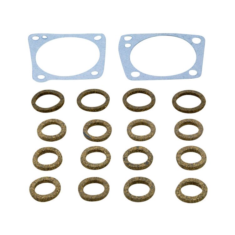 V-Twin Mfg. Lifter Block Gasket Set For Harley FL FX 1948-1978
