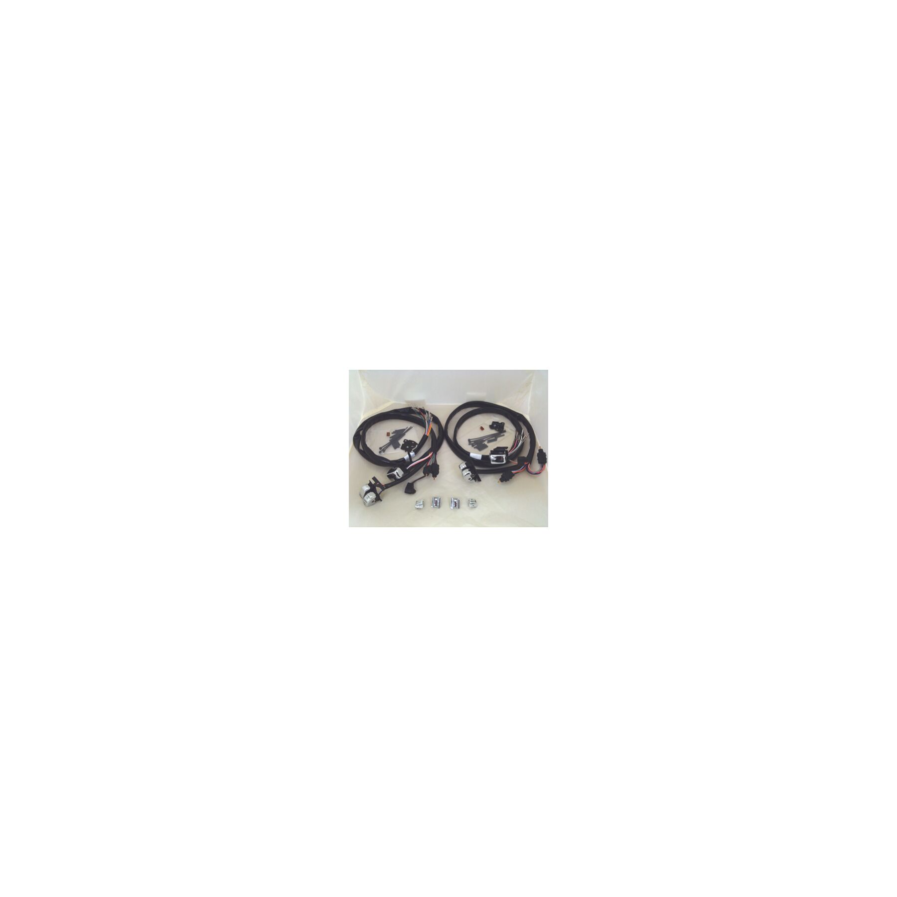 V-Twin Mfg. V-Twin Mfg. Chrome Handlebar Switch Set With Wiring For Harley Touring 2007-2016 - $371.28 at J&P Cycles