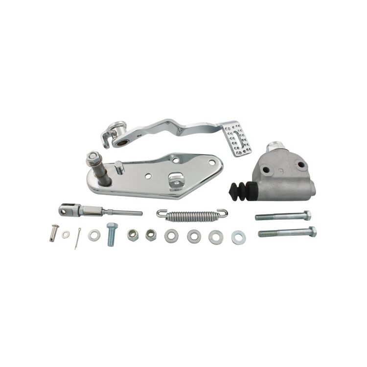 V-Twin Mfg. OEM Style Forward Brake Kit With Plain Master Cylinder For Harley FL 1958-1969