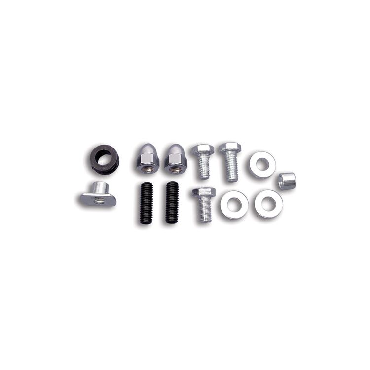 V-Twin Mfg. Belt Guard Mount Kit For Harley Softail 1986-1999