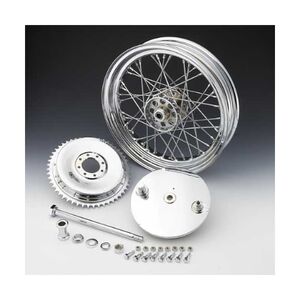 HARLEYスポーツスター純正ホイール V-Twin Mfg. 40 Spoke Rear Wheel And Drum Assembly For Harley