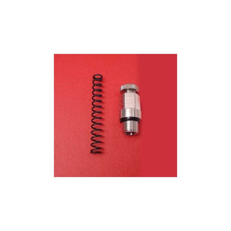 V-Twin Mfg. Pro Just Adjustable Pressure Relief Cap For Harley Big Twin 1981-1998