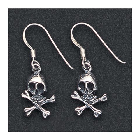 Wildthings Skull And Crossbones Earrings