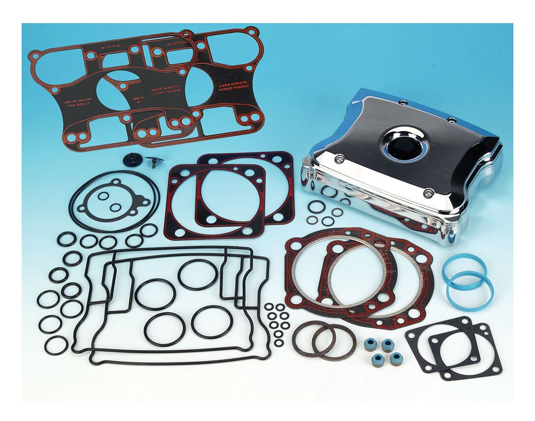 James Gasket 4" Bore Top End Gasket Kit For Harley EVO 19922000