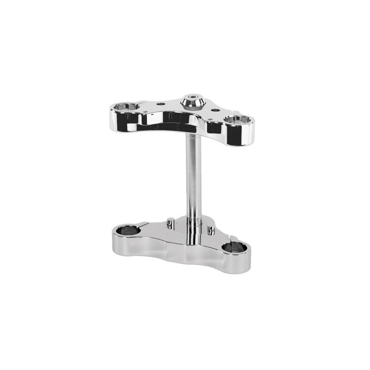 Paughco 5 Degree Triple Tree Assembly For Trike Conversion With 39mm Fork Tubes