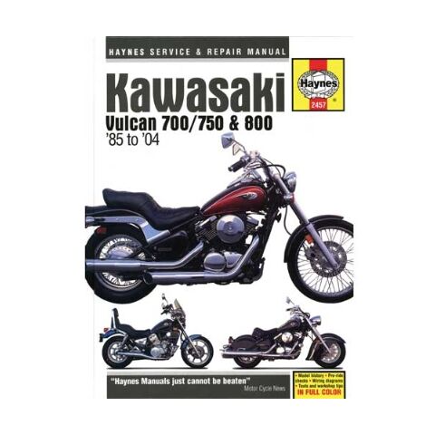 Haynes Manuals Kawasaki Vulcan 700 / 750 / 800 1985-2006 Shop Manual