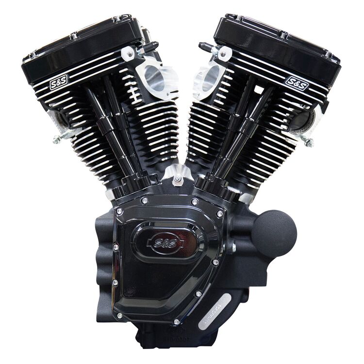 S&S Cycle T111 Block Black Edition Engine With 585 Camshafts For Harley