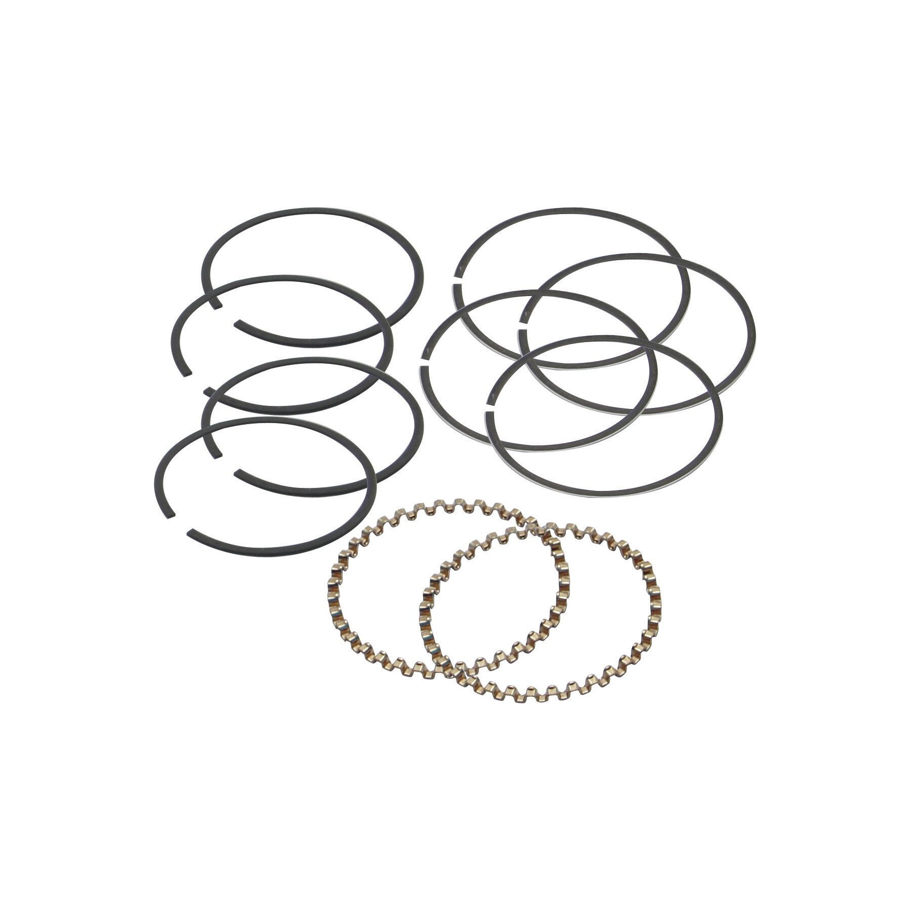 S&S Cycle S&S Cycle 4 1/8 Bore Moly Faced Piston Ring Set For S&S Pistons - $85.95 at J&P Cycles