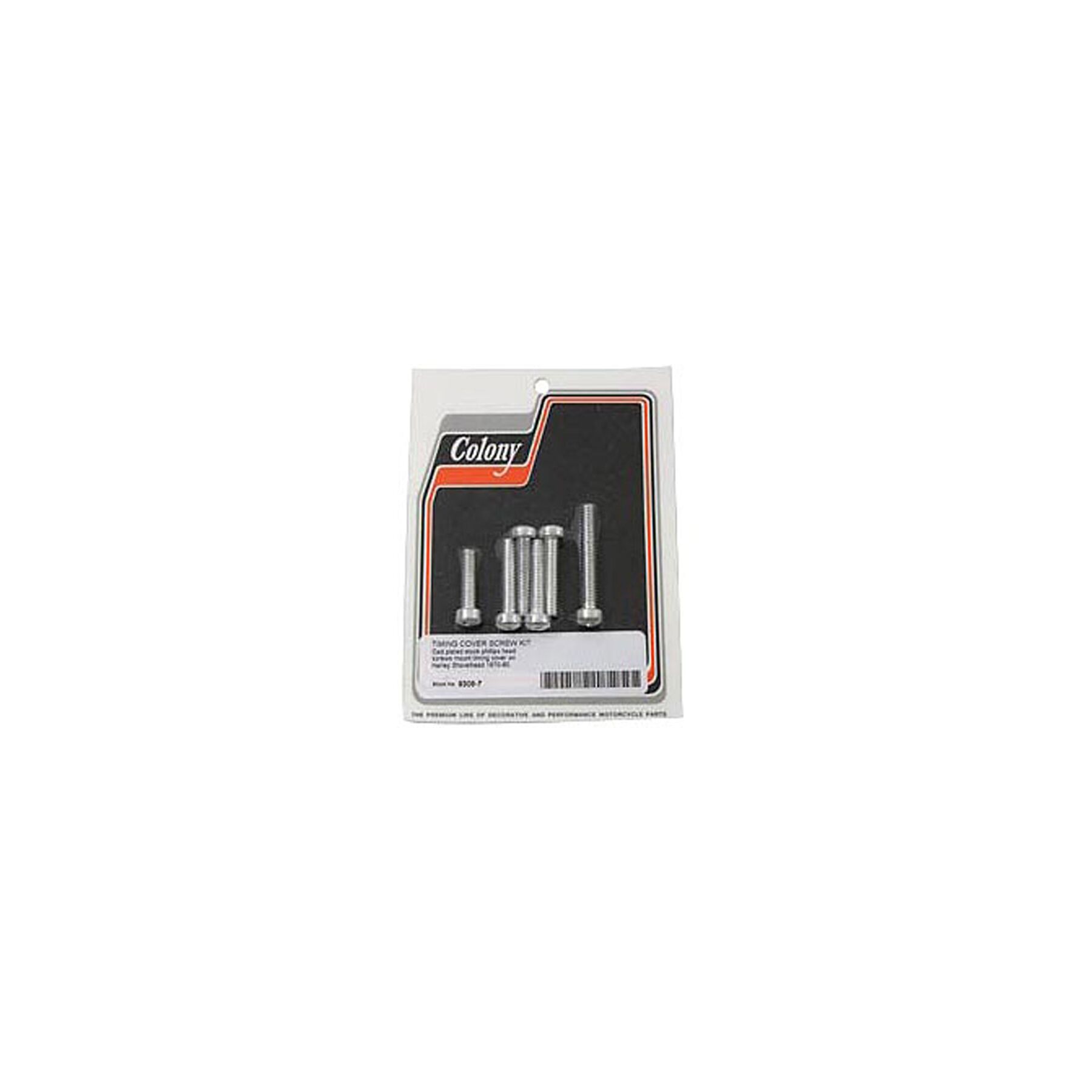 Colony Colony Timing Gear Cover Screw Set For Harley Touring / Softail / Dyna 1970-1999 - $16.98 at J&P Cycles