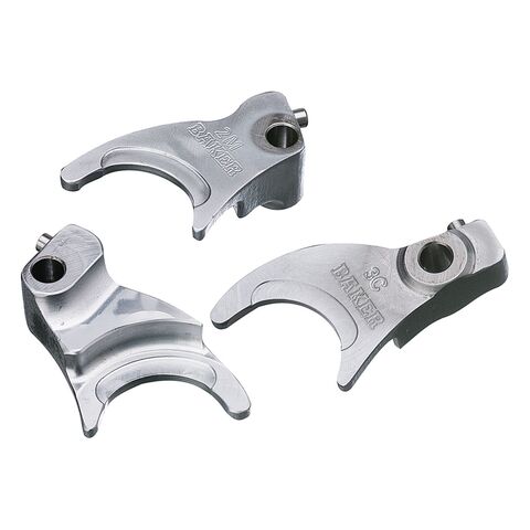 Baker Drivetrain Billet Steel Shift Forks For 5 Speed Harley Big Twin 1987-2006