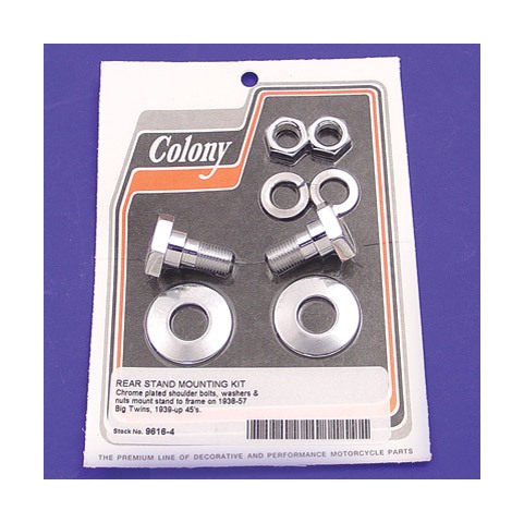 テネシー Colony Rear Frame Stand Mounting Kit For Harley E / F / WL