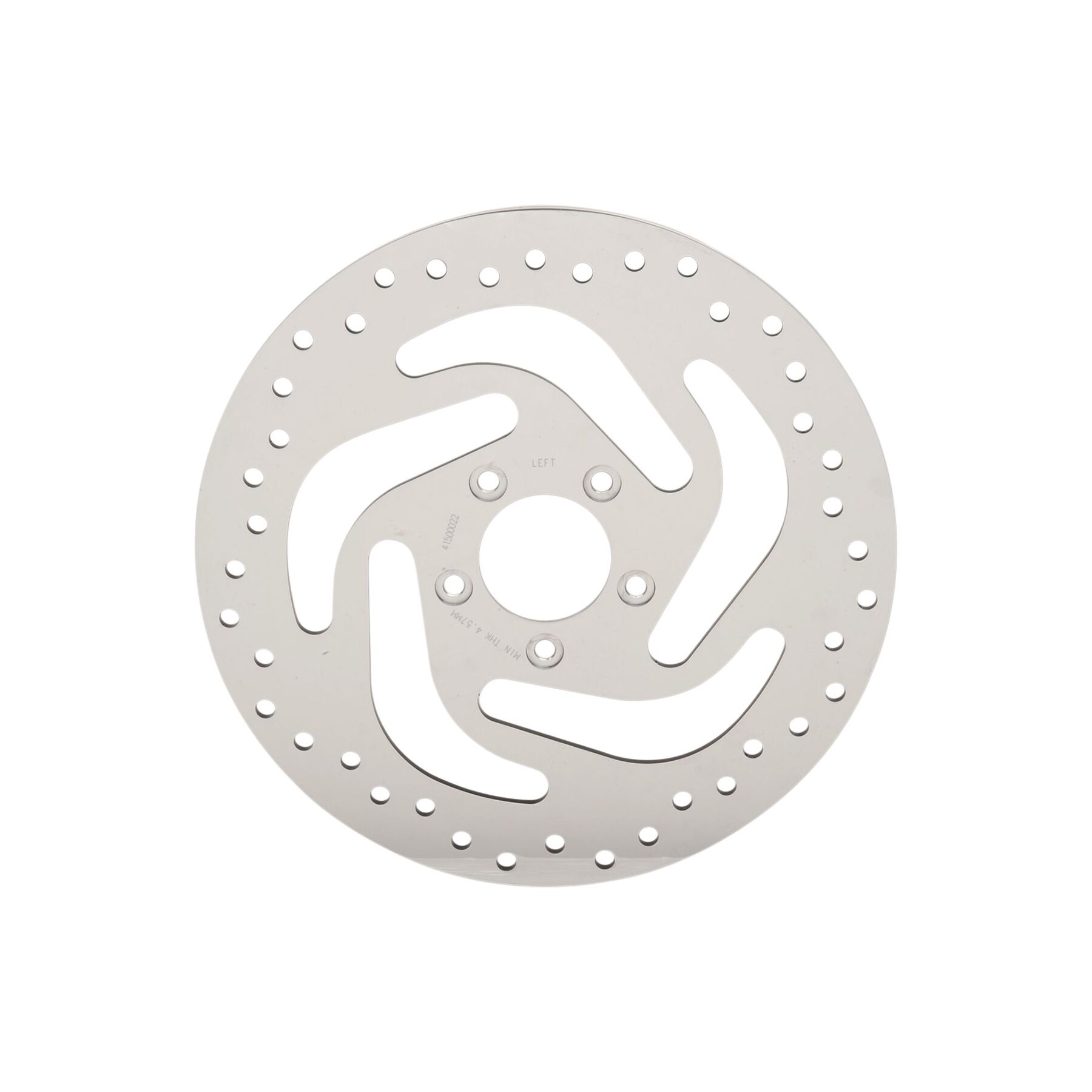 Drag Specialties Drag Specialties 11.8 Drilled Stainless Steel Front Brake Rotor For Harley Softail / XL 2014-2026 - $293.95 at J&P Cycles