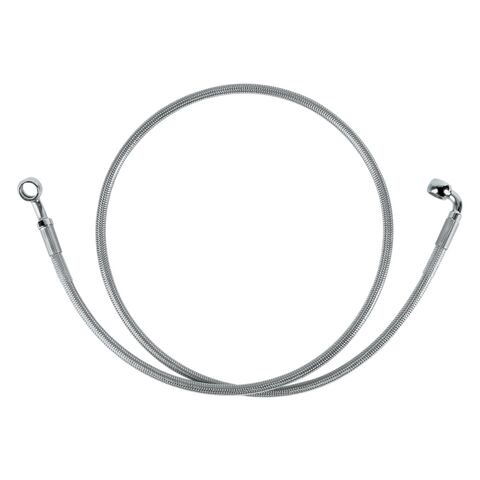 Drag Specialties Standard Length Front Brake Line Kit For Harley FXD / FXR 1988-1998