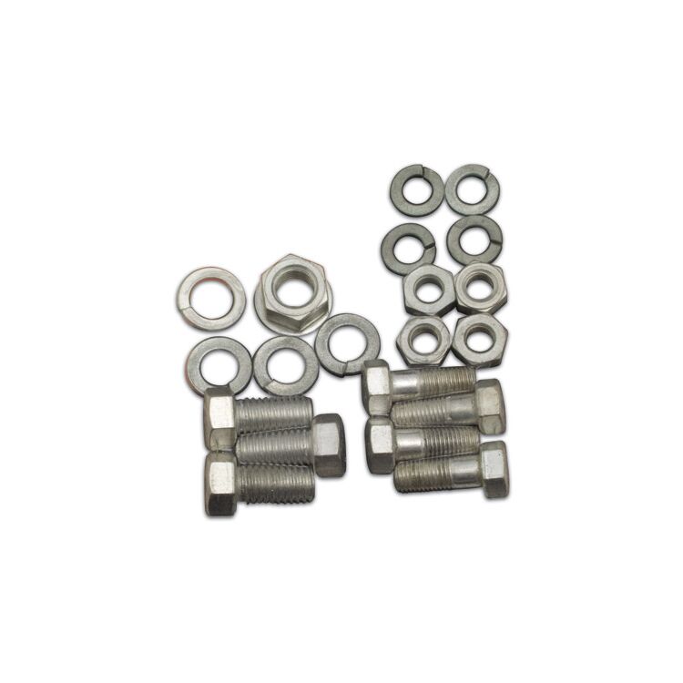 Colony Jiffy Stand & Foot Clutch Lever Bracket Mount Kit For Harley E / F / W 1938-1951