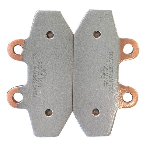 Drag Specialties Premium Sintered Metal Brake Pads For Harley Softail 2018-2025