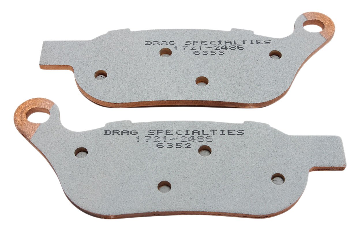 Drag Specialties Premium Sintered Metal Brake Pads For Harley Softail