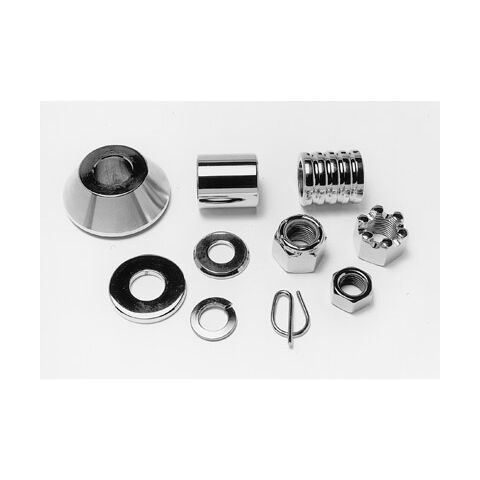 Colony Front Axle Spacer And Nut Kit For Harley Dyna Wide Glide 1993-1998