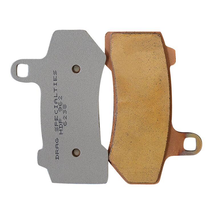 Drag Specialties Premium Sintered Metal Brake Pads For Harley Touring / V-Rod 2008-2025