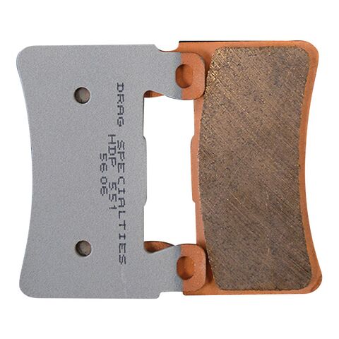 Drag Specialties Premium Sintered Metal Brake Pads For Harley Softail 2015-2025