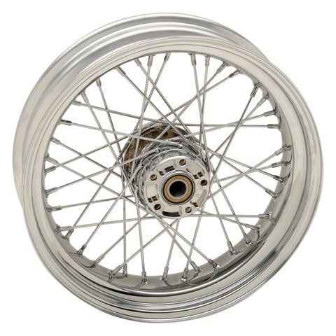 Drag Specialties 40 Spoke Laced Rear Wheel For Harley Dyna ABS 2012-2017