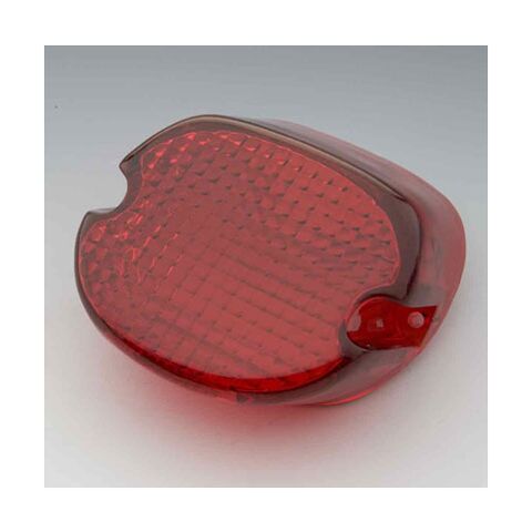 J&P Cycles Laydown Taillight Lens For Harley FL / XL / FX 1970-1999