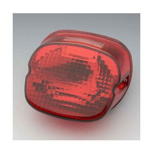 J&P Cycles Laydown Taillight Lens For Harley FLH / FX / XL 2003