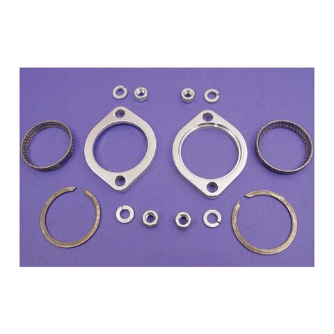 J&P Cycles Exhaust Flange Kit For Harley 1984-2026