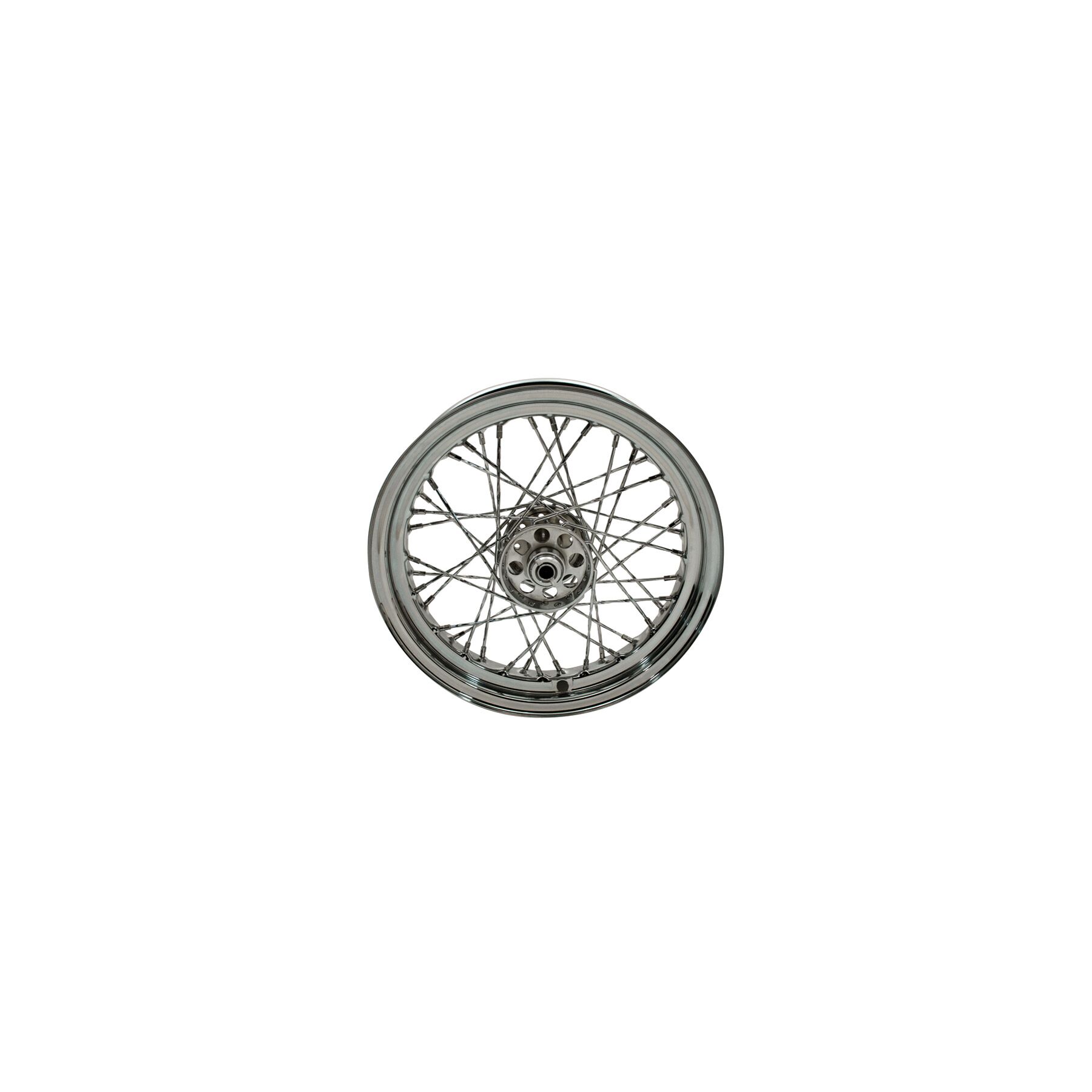 V-Twin Mfg. V-Twin Mfg. Chrome Twisted Spoke Chrome Rear Wheel For Harley Sportster 1954-1978 - $391.90 at RevZilla