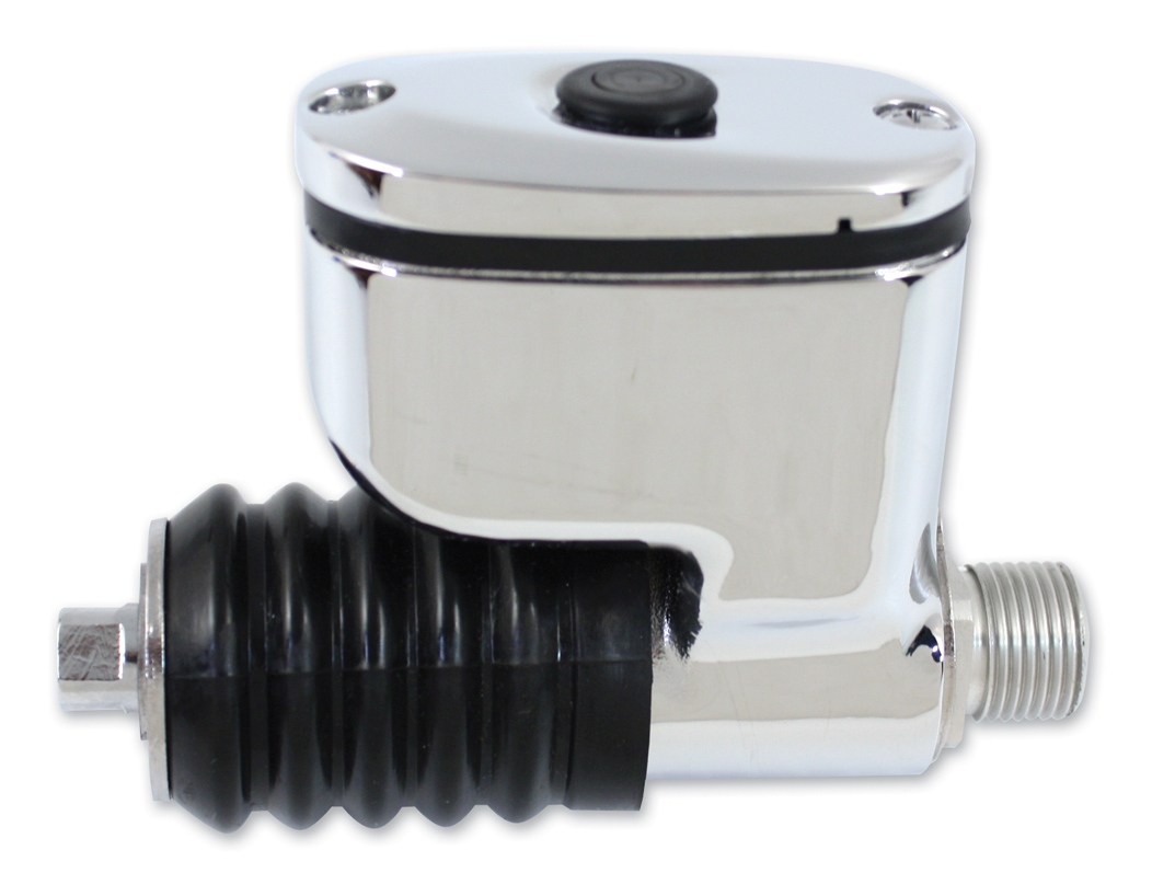 VTwin Mfg. Chrome Rear Master Cylinder For Harley Dyna 20062017