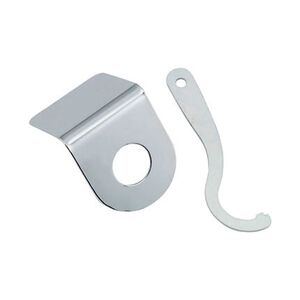 V-Twin Mfg. Chrome Switch Bracket with Wrench For Harley FXR 1982