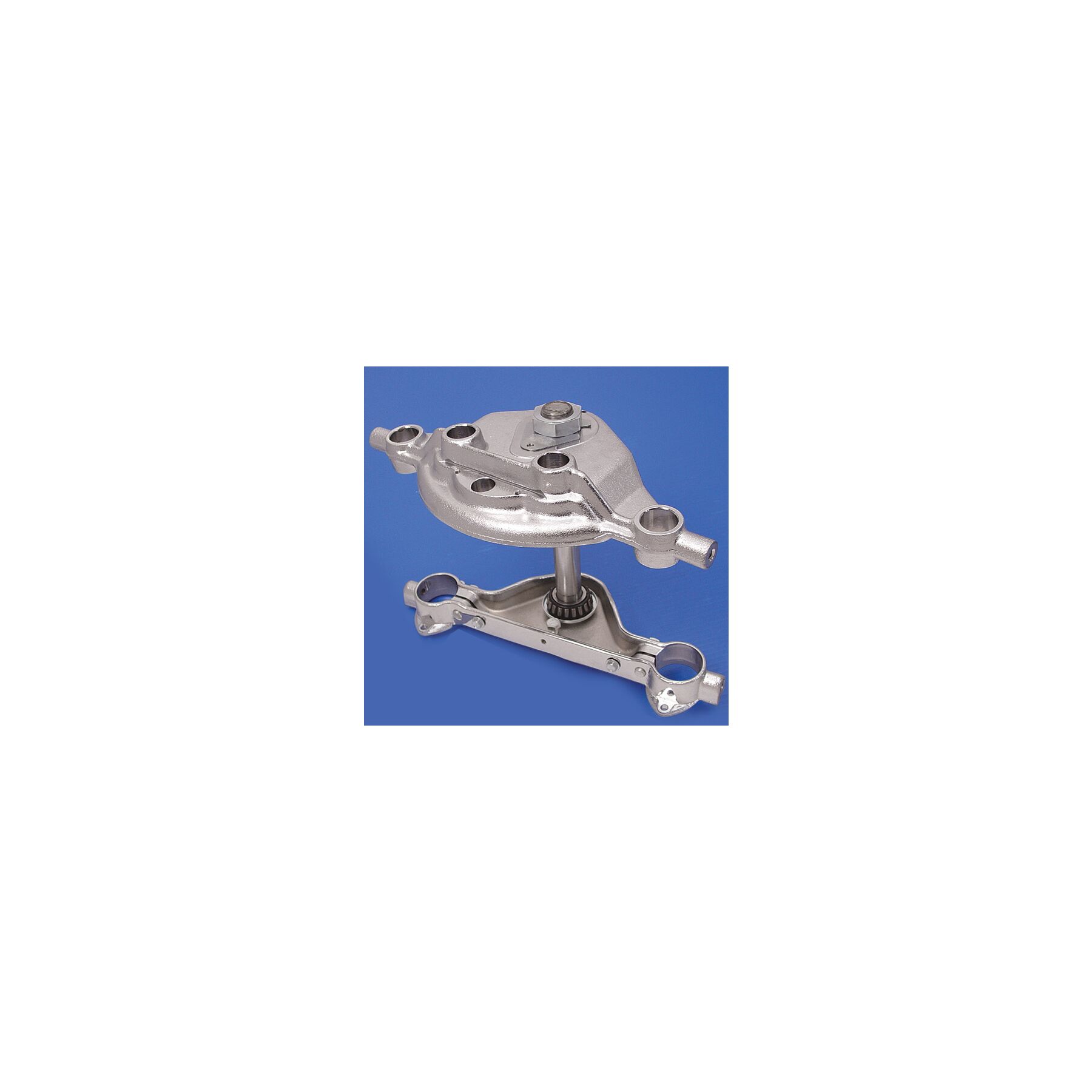 V-Twin Mfg. V-Twin Mfg. Replica Chrome Triple Tree Set For Harley Touring 1984-2008 - $413.42 at RevZilla