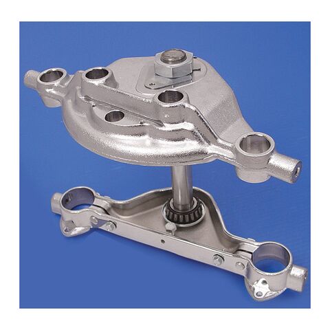 V-Twin Mfg. Replica Chrome Triple Tree Set For Harley Touring 1984-2008