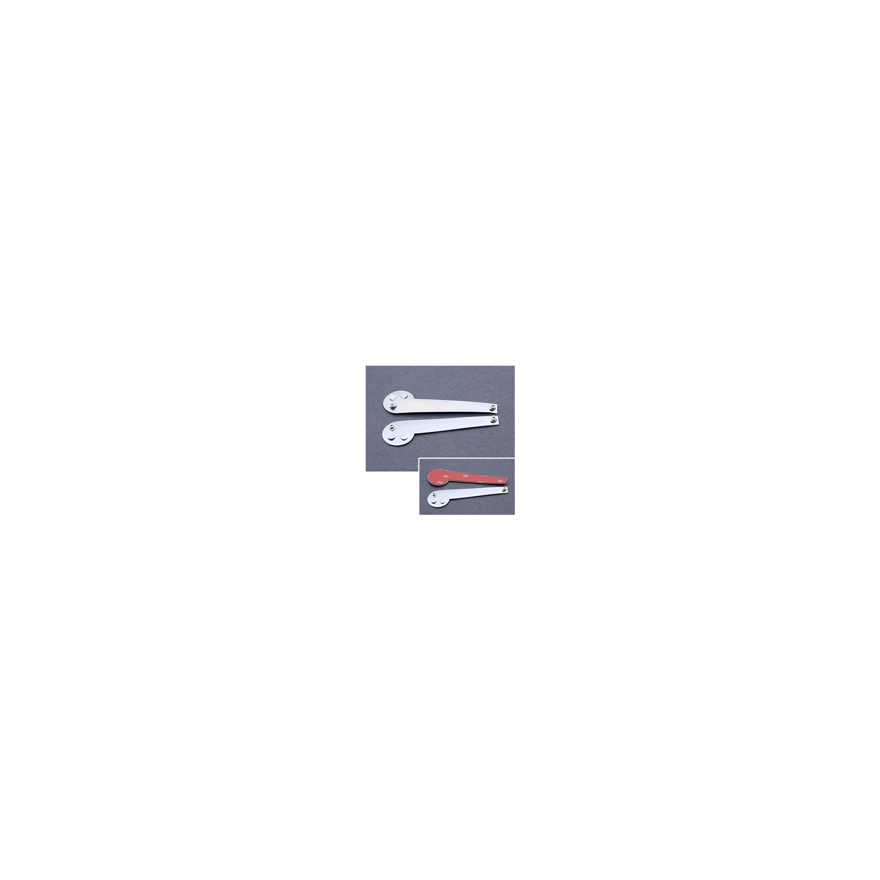 V-Twin Mfg. V-Twin Mfg. Gas Tank Emblem Mount Strips For Harley FL 1958-1964 - $41.82 at J&P Cycles