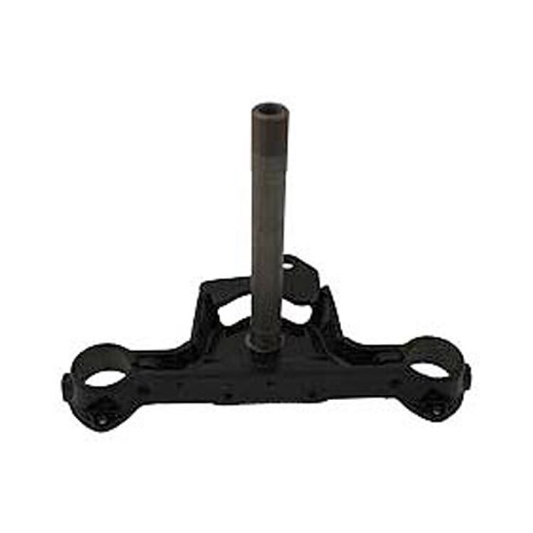 V-Twin Mfg. Black Lower Triple Tree For Harley FL 1960-1984