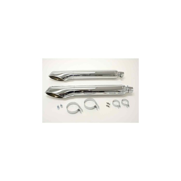 V-Twin Mfg. Original Style Muffler Set For Harley FL 1967-1969