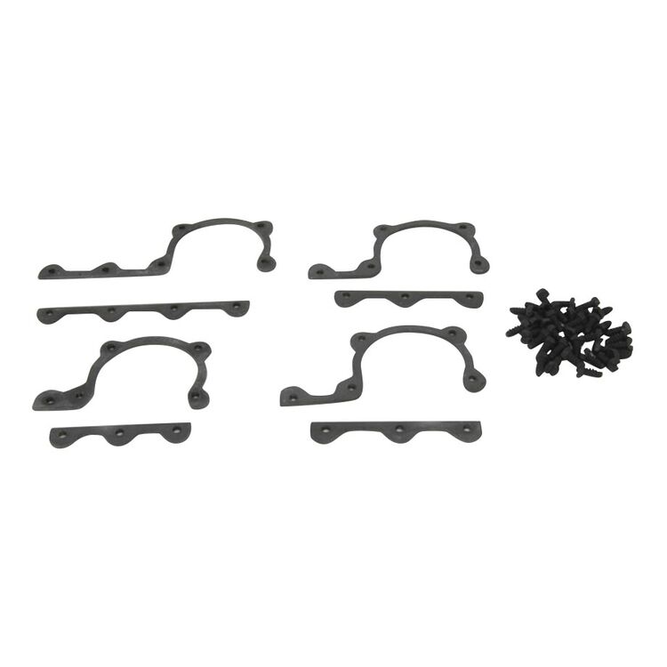 V-Twin Mfg. Rocker Cover Strip And Gasket Kit For Harley FL EL 1936-1947