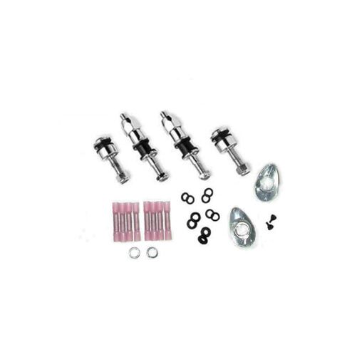 V-Twin Mfg. Detachable Side Plate Docking Hardware Kit For Harley FXDWG 2001-2005
