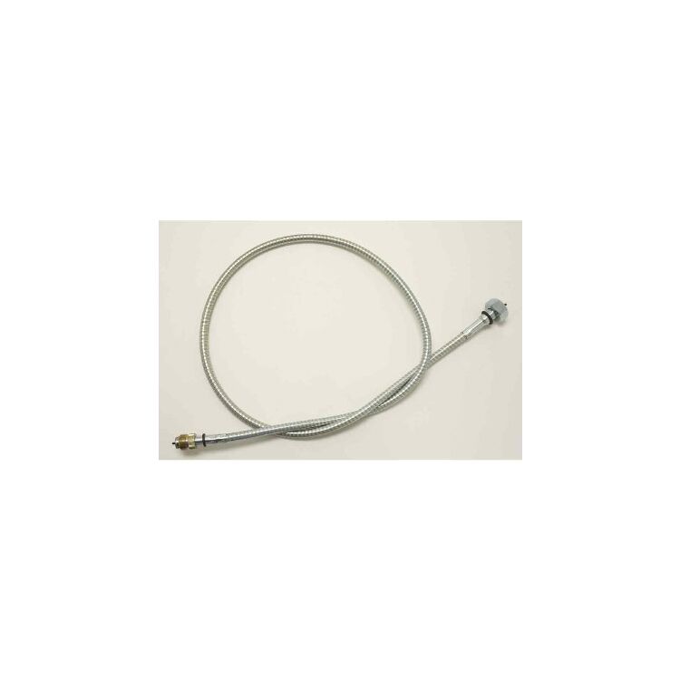 V-Twin Mfg. 50" Coil Type Speedometer Cable For Harley WL 1937-1952