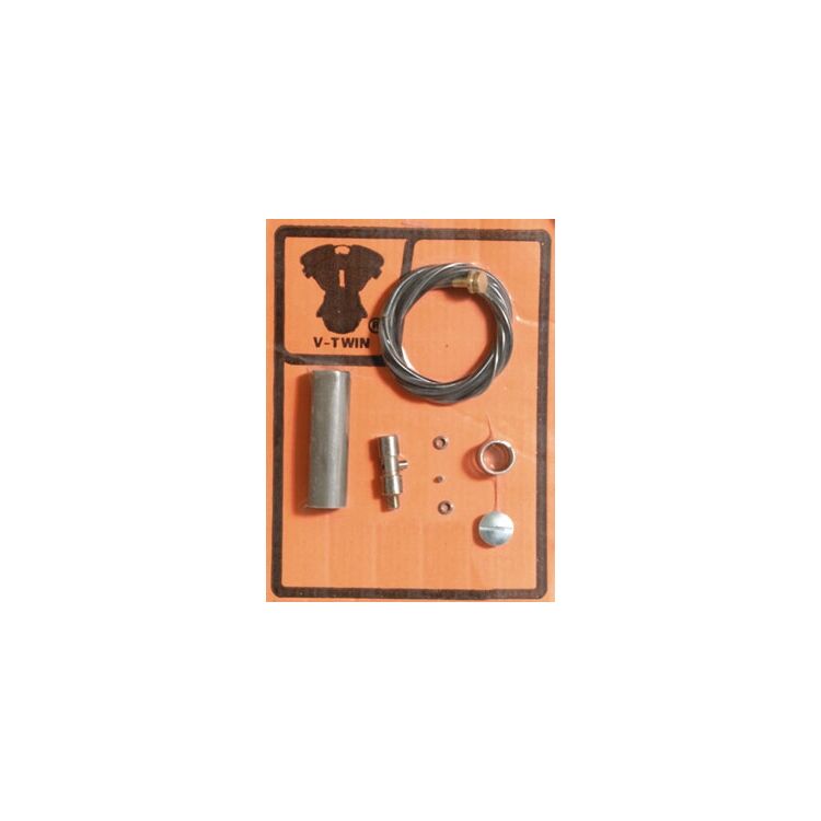V-Twin Mfg. Handlebar Throttle Spiral And Cable Kit For Harley FL FX XL 1954-1973