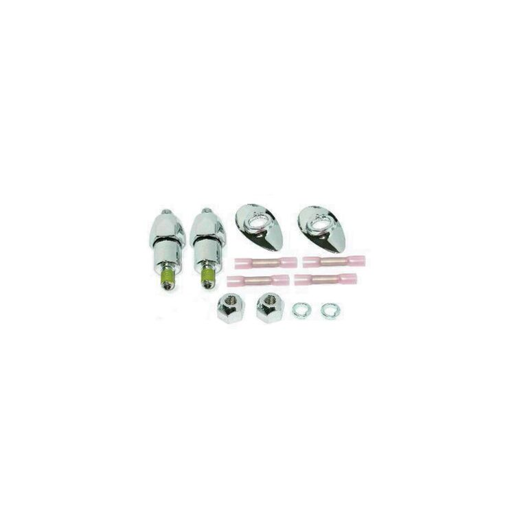 V-Twin Mfg. Turn Signal Relocation Kit For Harley Softail 2003-2017