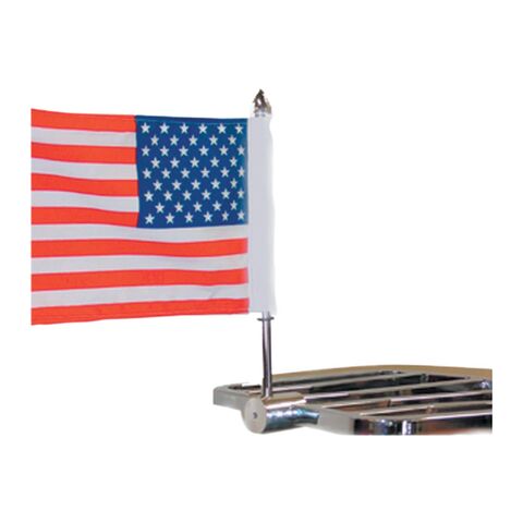 Pro Pad Square Rack Flag Mount With 6" x 9" American Flag