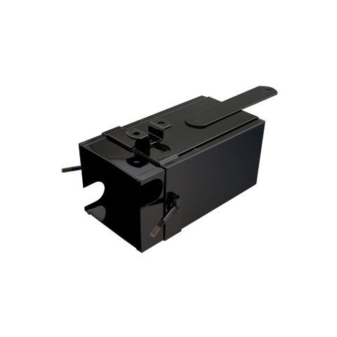V-Twin Mfg. Black Battery Box Kit For Harley G 1940-1963
