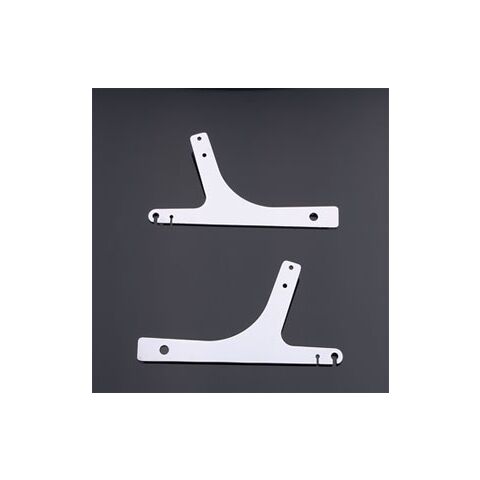 V-Twin Mfg. Sissy Bar Side Plates For Harley Dyna 1991-1995