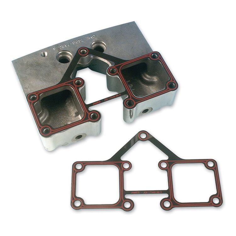 James Gasket Rocker Cover Gaskets .020" Metal with Bead For Harley Shovelhead 1966-1984