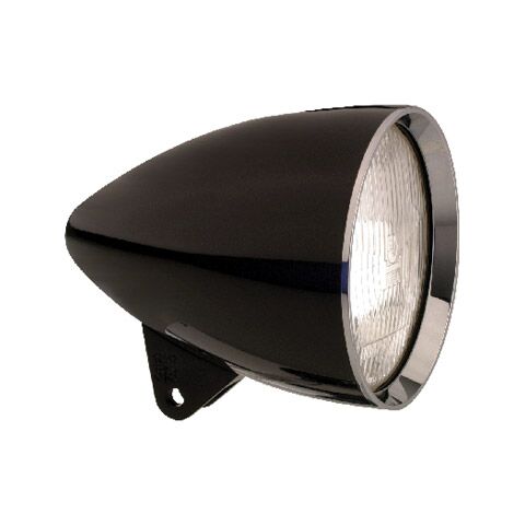 Headwinds 5 3/4″ Concours Rocket Headlight For Harley 1980-2010