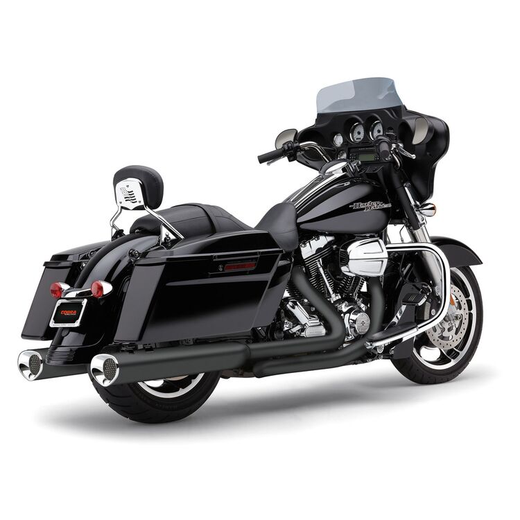 Cobra Tri-Flo Slip-On Mufflers For Harley Touring 1995-2016