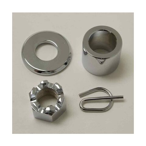 Colony Front Axle Spacer And Nut Kit For Harley Softail Springer 2000-2006