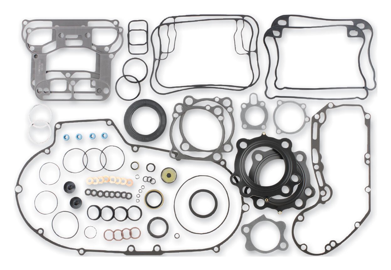 Sportster Rocker Box Gaskets Exhaust Flange Gasket & Install Kit For Harley Sportster, Big Twin, Dyna, Softail 1984-2022 Harley Davidson Exhaust Seal - Foto 13