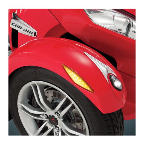 Show Chrome Contoured LED Marker Lights Can-Am Spyder 2008-2019
