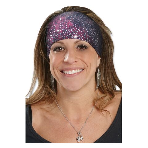 That’s A Wrap Rhinestone Lacy Lady Mauve Knotty Band